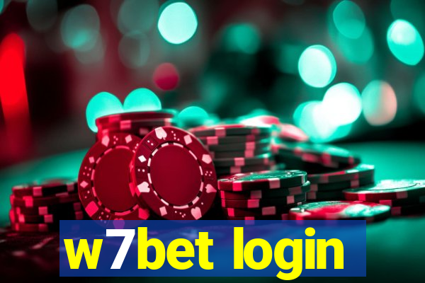 w7bet login